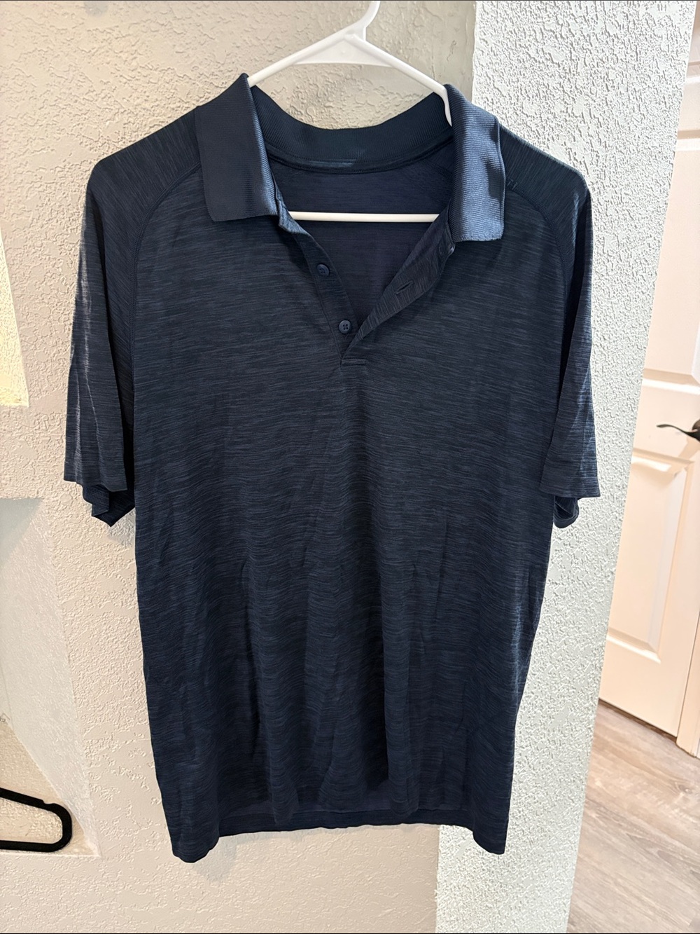 lululemon athletica Men's Athletic Dark Navy Polo
